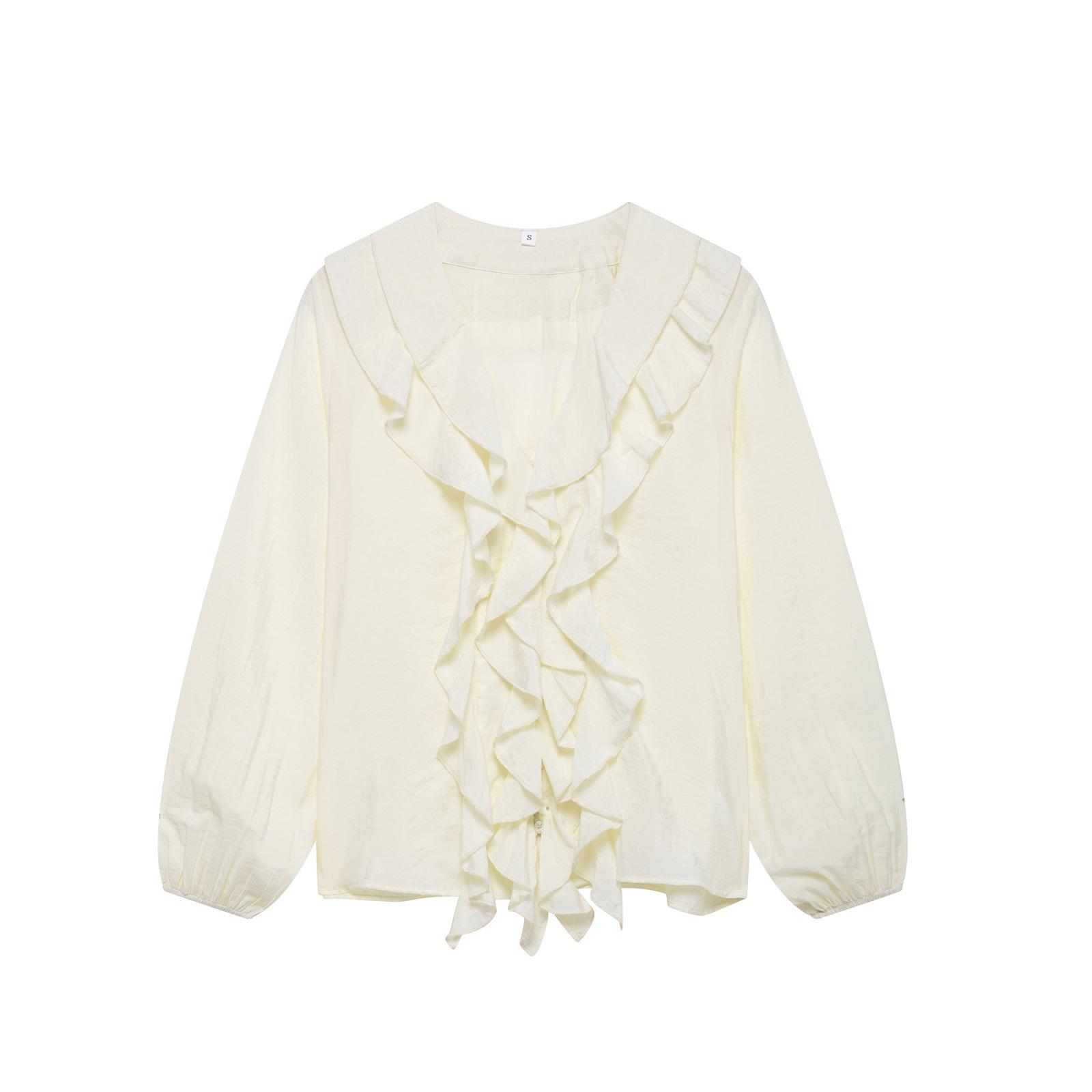 Женский многослойный повседневный топ с V-образным вырезом, весна 2025 Small (S) кремовый/белый
Женский многослойный повседневный топ с V-образным вырезом, весна 2025 Small (S) кремовый/белый