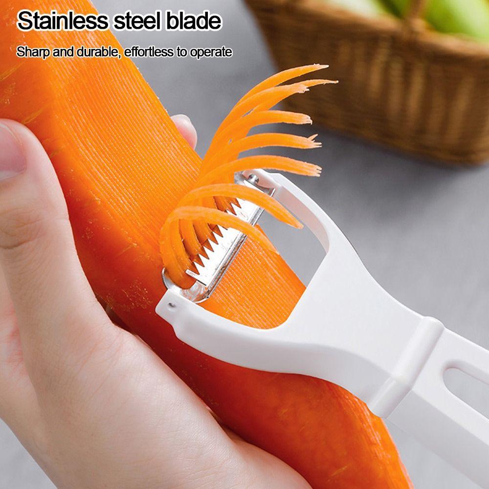 Ergonomic Fruit Peelers Non-slip Handle Carrot Potato Shredder Vegetable Peeler Kitchen Gadgets
Ergonomic Fruit Peelers Non-slip Handle Carrot Potato Shredder Vegetable Peeler Kitchen Gadgets
