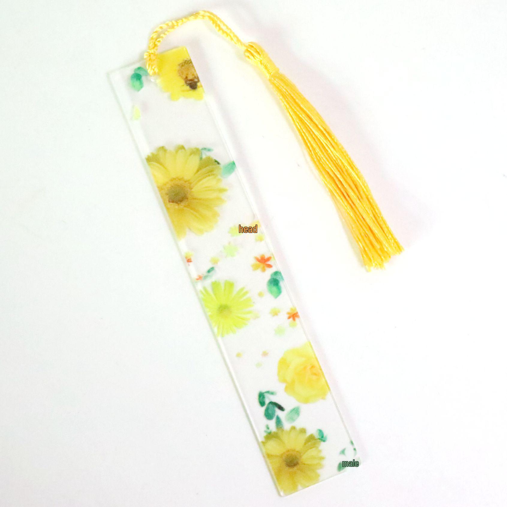 Clear Acrylic Flower Bookmark - Creative Study Supplies & Gift
Clear Acrylic Flower Bookmark - Creative Study Supplies & Gift