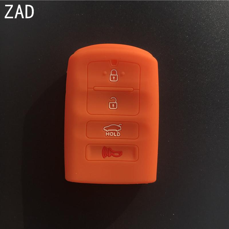 ZAD silicone rubber car key case cover shell skin holder protector for KIA New K7 K9 2013 2014 2015 2016 4 buttons key set помаранчевий
ZAD silicone rubber car key case cover shell skin holder protector for KIA New K7 K9 2013 2014 2015 2016 4 buttons key set помаранчевий