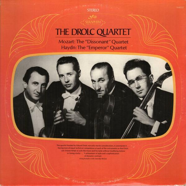 LP Record DROLC QUARTET Mozart Dissonant Quartet Haydn Em S60137 SERAPHIM 1970 US Classical Used
LP Record DROLC QUARTET Mozart Dissonant Quartet Haydn Em S60137 SERAPHIM 1970 US Classical Used