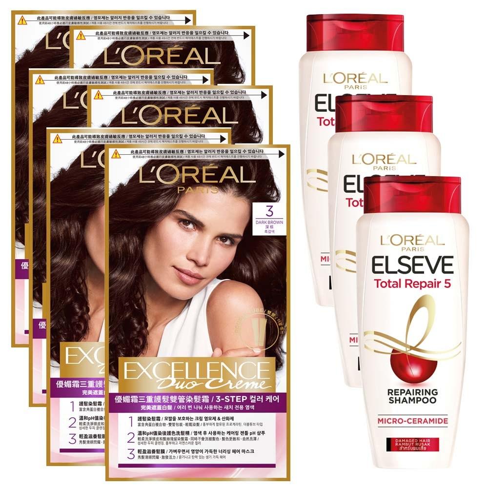 Крем-краска для волос L Oréal Paris Excellence Duo Нет. 3 2 шт + Шампунь 155 мл специальный набор, 3 набора
Крем-краска для волос L Oréal Paris Excellence Duo Нет. 3 2 шт + Шампунь 155 мл специальный набор, 3 набора