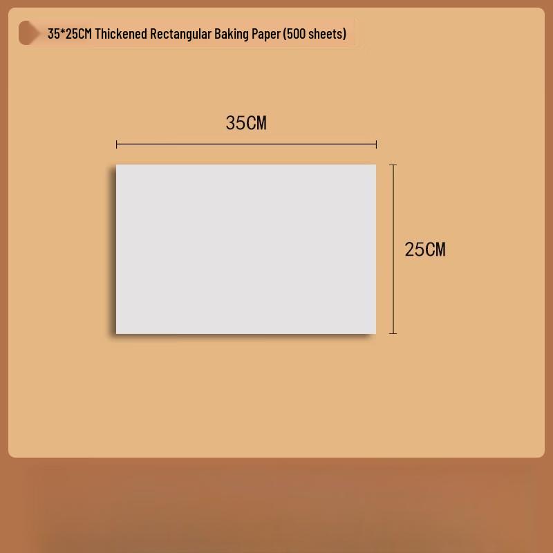 Rectangular Parchment Paper for Grilling & Baking
Rectangular Parchment Paper for Grilling & Baking