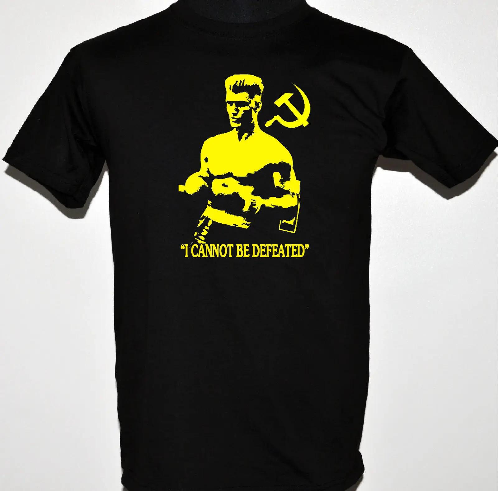 Vintage Boxer Ivan Drago Homage TShirt 100 Cotton ONeck Summer Short Sleeve Casual Mens Tshirt Size S3XL S
Vintage Boxer Ivan Drago Homage TShirt 100 Cotton ONeck Summer Short Sleeve Casual Mens Tshirt Size S3XL S