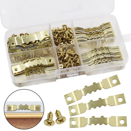 100 шт., многофункциональная вешалка для картин с пилообразными зубами, двухсторонняя, простая в установке, фурнитура, инструменты, вешалка с зубцами, подвеска для картин
100 шт., многофункциональная вешалка для картин с пилообразными зубами, двухсторонняя, простая в установке, фурнитура, инструменты, вешалка с зубцами, подвеска для картин