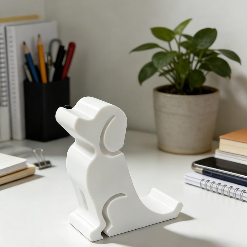 Cute Dog-Shaped Phone Holder: Creative, Universal Desktop Stand белый
Cute Dog-Shaped Phone Holder: Creative, Universal Desktop Stand белый