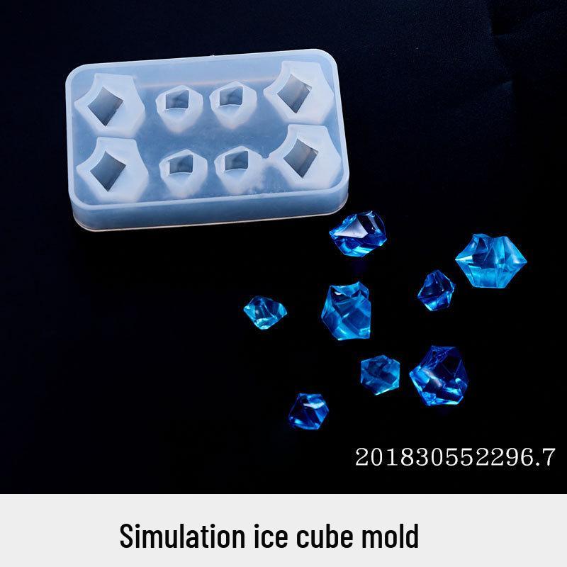 Crystal Epoxy Ice Cube Silicone Mold for Phone Case and Cake Decoration
Crystal Epoxy Ice Cube Silicone Mold for Phone Case and Cake Decoration