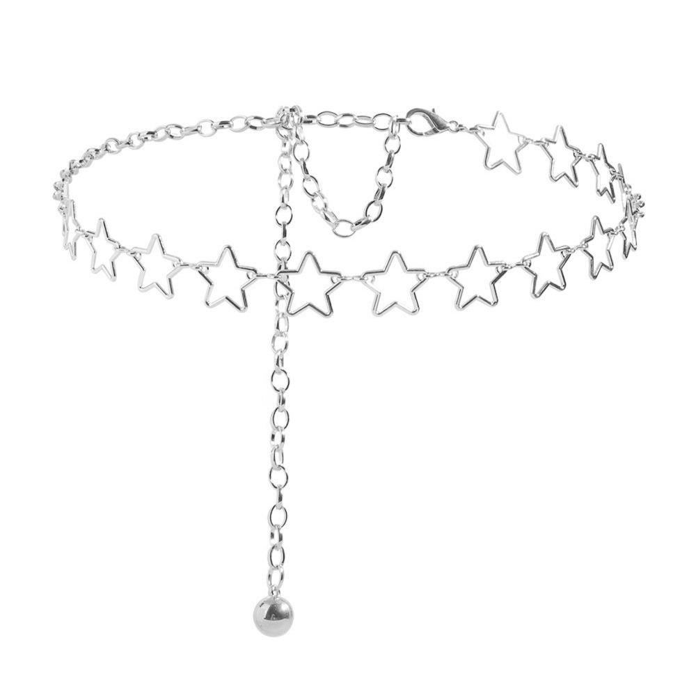 Gold Chain Y2k Chain Belt Punk Metal Chain Waistband Fashion Star Waist Chain for Women
Gold Chain Y2k Chain Belt Punk Metal Chain Waistband Fashion Star Waist Chain for Women