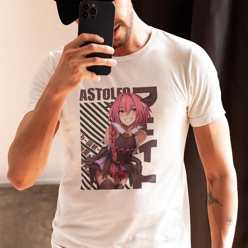 Футболка Астольфо из серии Fate, Унисекс, Уличная одежда для фанатов аниме, Повседневный топ с коротким рукавом, 100% хлопок 4XL
Футболка Астольфо из серии Fate, Унисекс, Уличная одежда для фанатов аниме, Повседневный топ с коротким рукавом, 100% хлопок 4XL
