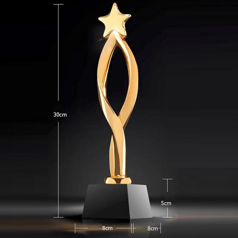 Customized Pentagram Resin Trophy, Creative Crystal Base Engraved, Excellent Employee Honor Award Ceremony, Home Decoration, 1Pc
Customized Pentagram Resin Trophy, Creative Crystal Base Engraved, Excellent Employee Honor Award Ceremony, Home Decoration, 1Pc