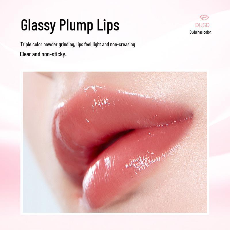 DUDU Tinted Honey Hydrating Lip Gloss: Nourishing, Whitening, Moisturizing, Watery Light Lipstick for Students. 5g
DUDU Tinted Honey Hydrating Lip Gloss: Nourishing, Whitening, Moisturizing, Watery Light Lipstick for Students. 5g