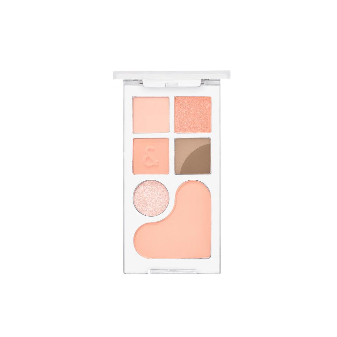 rom&nd Bare Layer Palette 01 Apricot Mood 14g - peach eyeshadow palette with blush
rom&nd Bare Layer Palette 01 Apricot Mood 14g - peach eyeshadow palette with blush