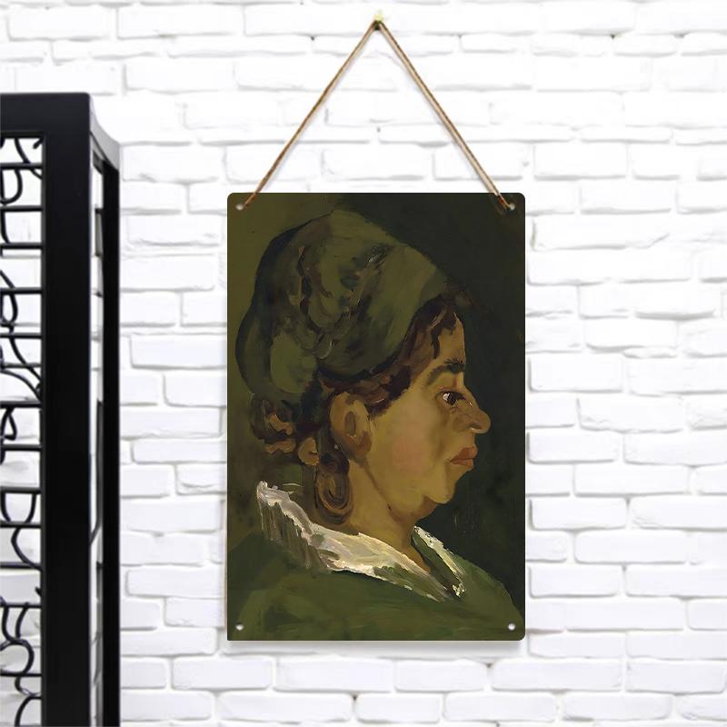 Vintage Oil Painting Style Portrait Metal Wall Art Decor for Living Room Decorative Hanging Ornament 7.9x11.8In(20x30cm)
Vintage Oil Painting Style Portrait Metal Wall Art Decor for Living Room Decorative Hanging Ornament 7.9x11.8In(20x30cm)