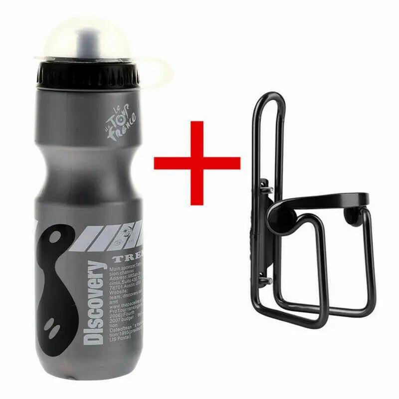 750ML Mountain Bicycle Cycling Water Drink Bottle+Holder Cage Outdoor Sport Plastic Portable Kettle Water Bottle Drinkware 0.25L сірий колір
750ML Mountain Bicycle Cycling Water Drink Bottle+Holder Cage Outdoor Sport Plastic Portable Kettle Water Bottle Drinkware 0.25L сірий колір