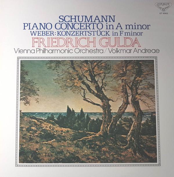 LP Record FRIEDRICH GULDA, WIENER PHILHARMONI - Schumann Weber Piano Concerto In A GT9063 LONDON 1976 Japan Classical
LP Record FRIEDRICH GULDA, WIENER PHILHARMONI - Schumann Weber Piano Concerto In A GT9063 LONDON 1976 Japan Classical