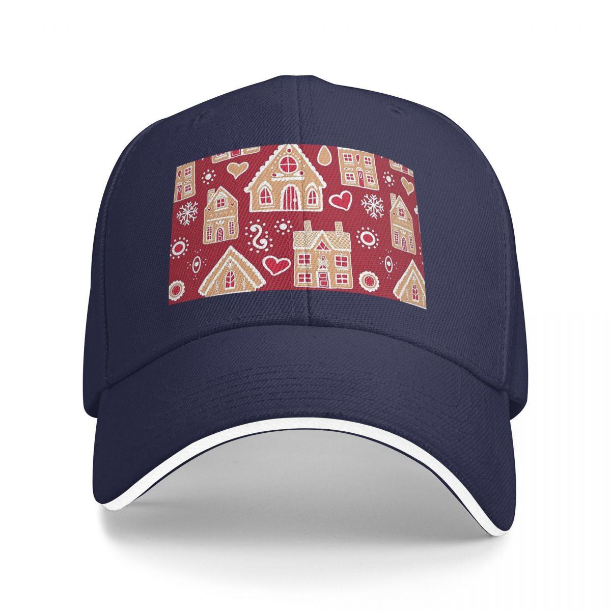 Unisex Baseball Hats Christmas Gingerbread House Pattern Summer Sports Baseball Caps Hip Hop Cap Casquette Polychromatic Hats One Size
Unisex Baseball Hats Christmas Gingerbread House Pattern Summer Sports Baseball Caps Hip Hop Cap Casquette Polychromatic Hats One Size