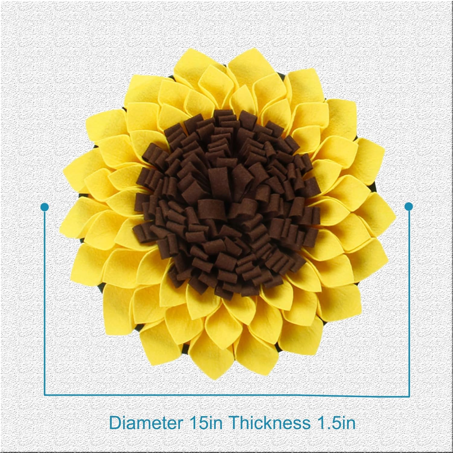 Нюхательный коврик для собак, коврик для вынюхивания для медленного кормления щенков, интерактивные игрушки-головоломки для тренировки обоняния, коврик для помещений для снятия стресса
Нюхательный коврик для собак, коврик для вынюхивания для медленного кормления щенков, интерактивные игрушки-головоломки для тренировки обоняния, коврик для помещений для снятия стресса