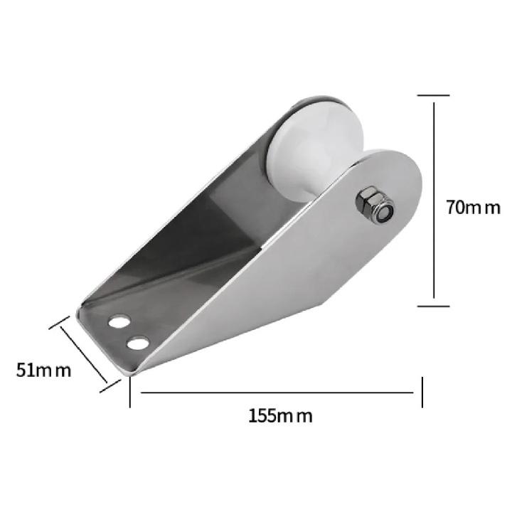 Marine Hardware 316 Stainless Steel Fairlead Anchor Roller For Boat Yach Anchor Holder Boating Accessorios білий
Marine Hardware 316 Stainless Steel Fairlead Anchor Roller For Boat Yach Anchor Holder Boating Accessorios білий