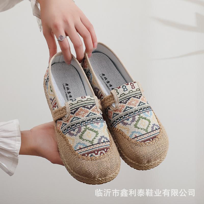 Spring and autumn cloth shoes women s non-slip round head linen women s shoes one-pedal single shoes 35
Spring and autumn cloth shoes women s non-slip round head linen women s shoes one-pedal single shoes 35