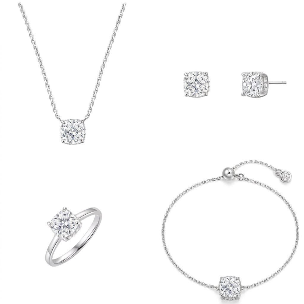2026 Four-claw Sugar Cube Set Simulation Cultivation Diamond Pendant Necklace High Carbon Diamond Ring Raydian Bracelet Princess Square Earrings 45CM
2026 Four-claw Sugar Cube Set Simulation Cultivation Diamond Pendant Necklace High Carbon Diamond Ring Raydian Bracelet Princess Square Earrings 45CM