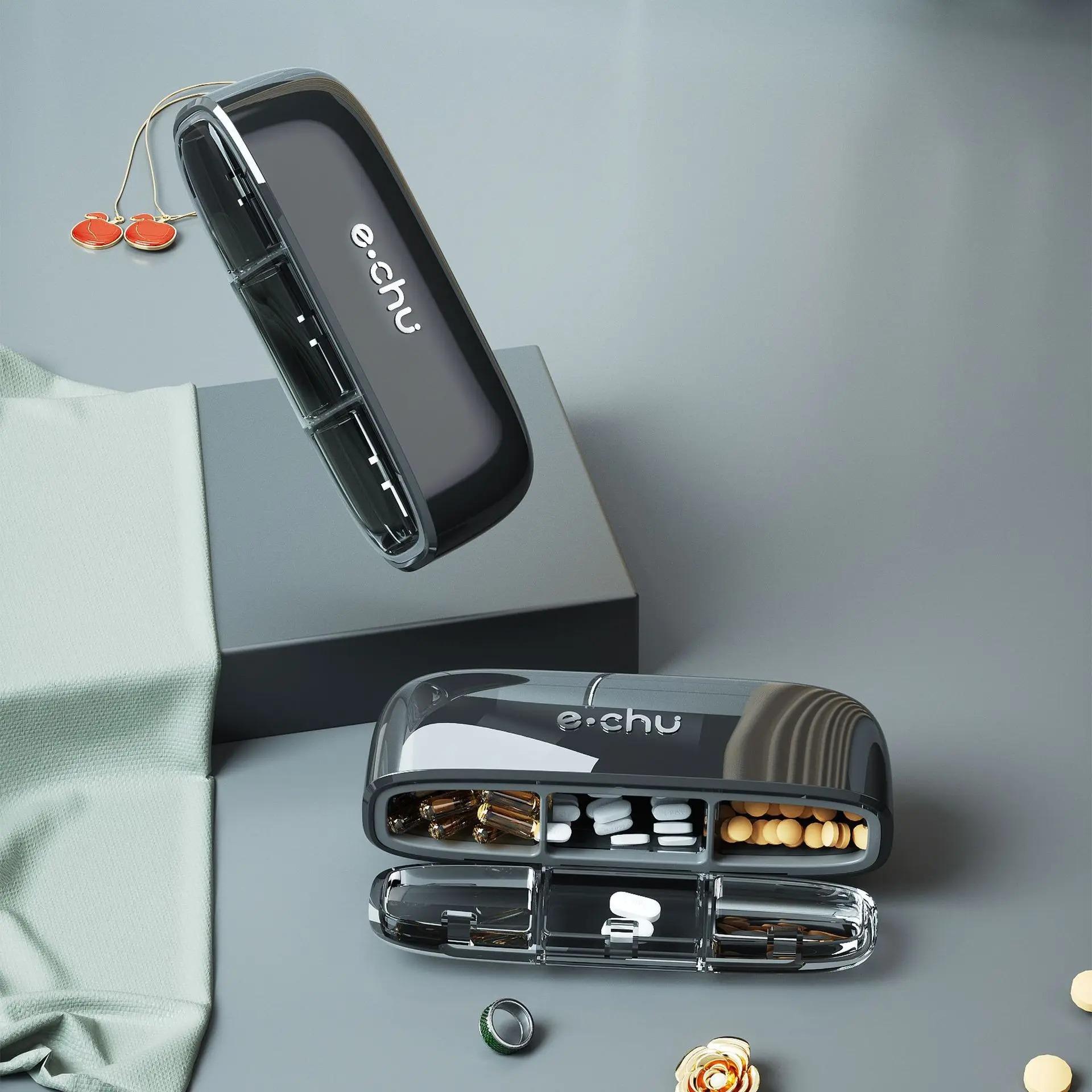 Портативний органайзер для таблеток 3 рази на день, контейнер для таблеток з відділеннями, дорожній тримач для таблеток для вітамінів, ліків, маленький кишеньковий футляр для ліків чорний
Портативний органайзер для таблеток 3 рази на день, контейнер для таблеток з відділеннями, дорожній тримач для таблеток для вітамінів, ліків, маленький кишеньковий футляр для ліків чорний