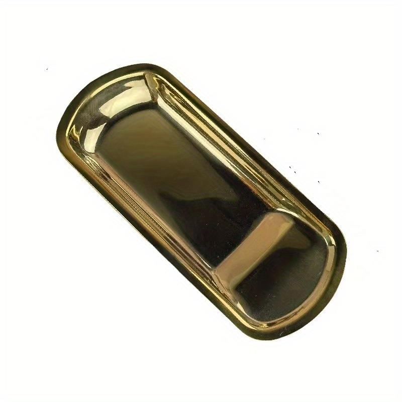 Западная ресторанная тарелка для закусок, тарелка с картофелем фри, ресторанный поднос для столовых приборов, веерообразная тарелка из нержавеющей стали, тарелка с жареной курицей Rectangular tray