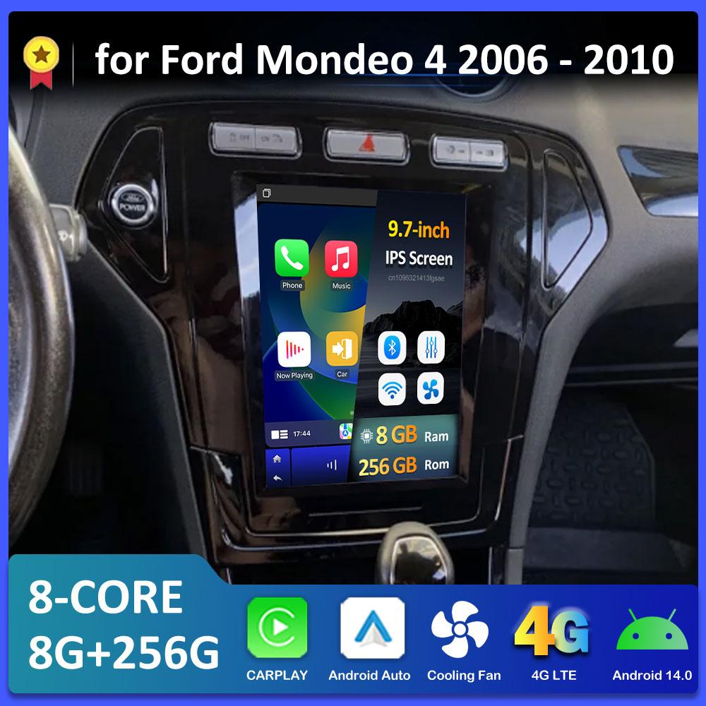 Автомобильный аудиоплеер Android Auto Wireless Carplay для Ford Mondeo 4 2006 2007 2008 2009 2010 Вентилятор охлаждения DSP Stereo Bluetooth WIFI
Автомобильный аудиоплеер Android Auto Wireless Carplay для Ford Mondeo 4 2006 2007 2008 2009 2010 Вентилятор охлаждения DSP Stereo Bluetooth WIFI