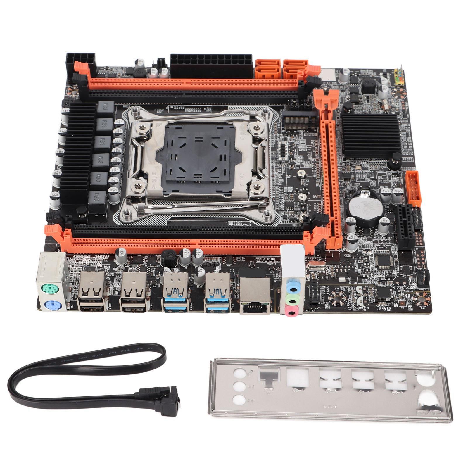 Motherboard USB3.0 Interface DDR4 Dual Channel Memory LGA2011‑3 Pin PCB Material Computer
Motherboard USB3.0 Interface DDR4 Dual Channel Memory LGA2011‑3 Pin PCB Material Computer