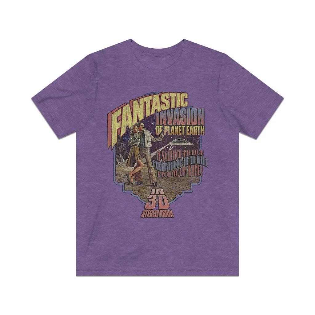 Fantastic Invasion of Planet Earth 1976 Vintage Men s T shirt 2XL
Fantastic Invasion of Planet Earth 1976 Vintage Men s T shirt 2XL