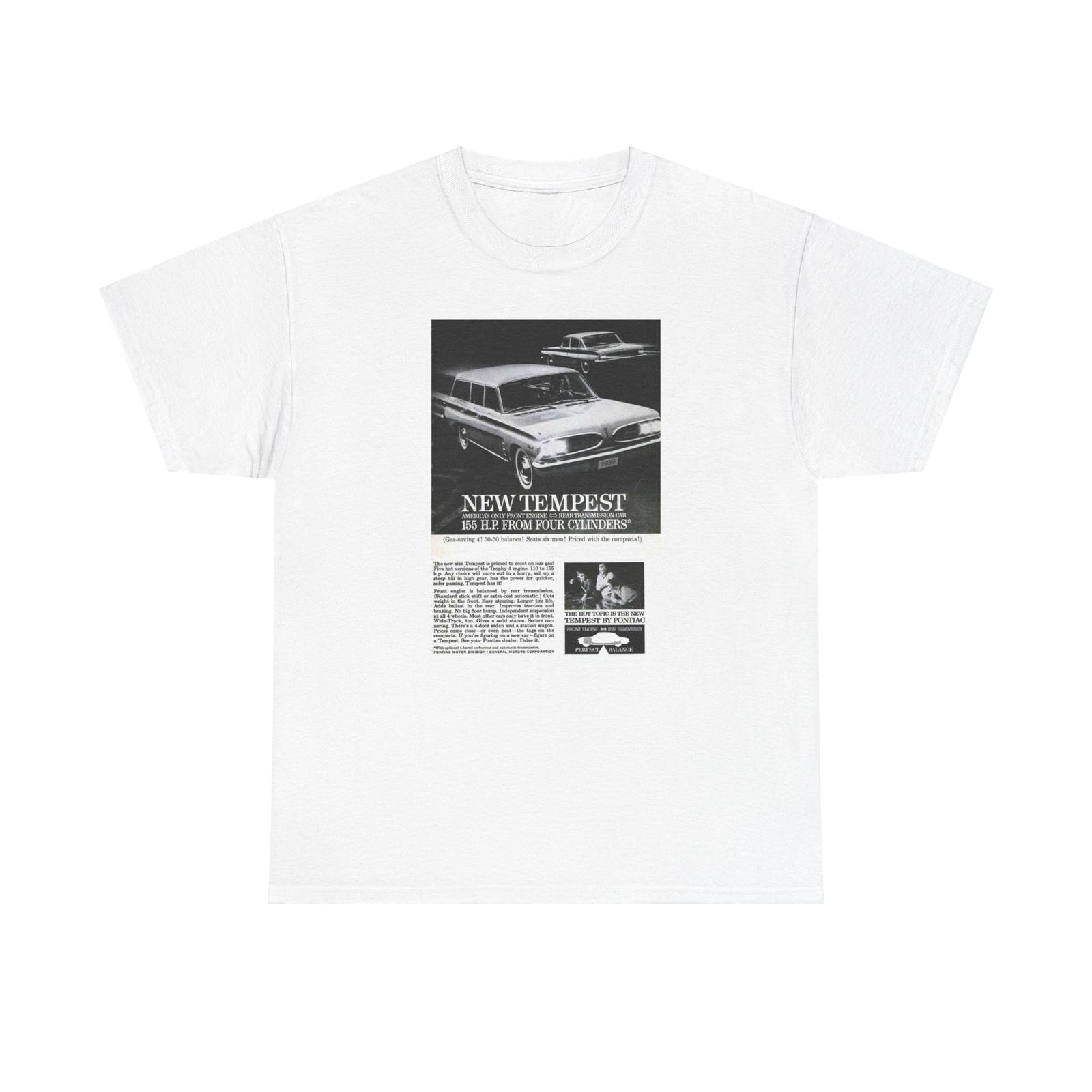 1961 Pontiac Tempest Ad Popular Mechanics January 1961 Unisex Heavy Cotton Tshirt Tops Tee XL
1961 Pontiac Tempest Ad Popular Mechanics January 1961 Unisex Heavy Cotton Tshirt Tops Tee XL
