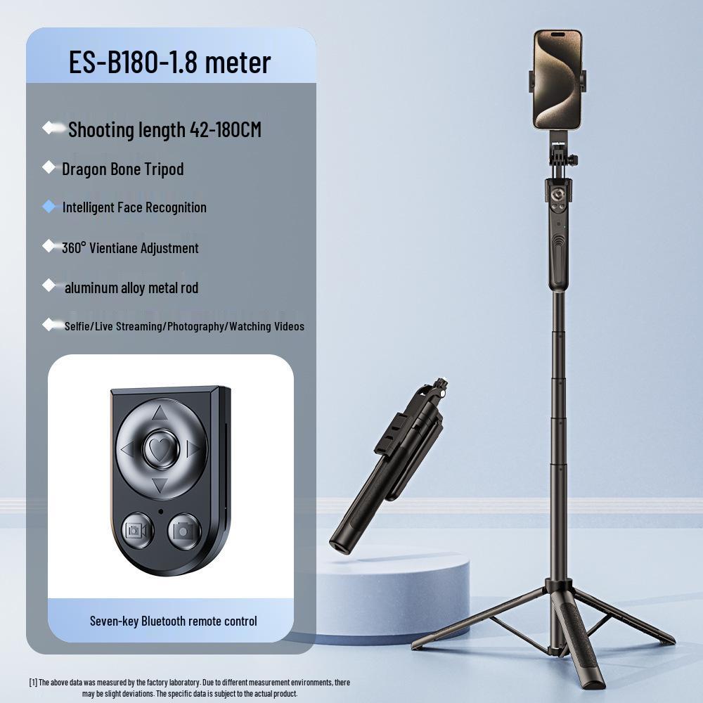 B180AI Multifunctional Selfie Stick & Bluetooth Tripod for Vlog and Live Streaming
B180AI Multifunctional Selfie Stick & Bluetooth Tripod for Vlog and Live Streaming