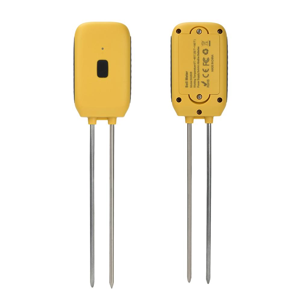 IP55 Waterproof Bluetooth Smart Soil Tester 2 in 1 Soil Temperature and Humidity Detector Soil Analyzer Soil Moisture Meter
IP55 Waterproof Bluetooth Smart Soil Tester 2 in 1 Soil Temperature and Humidity Detector Soil Analyzer Soil Moisture Meter