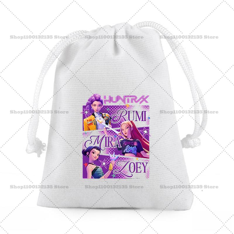 Kpop Demon Hunters Drawstring Gift Bag Cosmetic Storage Organize Fabric Draw Pocket ToiletryBag MIRA RUMI ZOEY Entertaining Play Safe Kid Friendly Fun 17X23cm
Kpop Demon Hunters Drawstring Gift Bag Cosmetic Storage Organize Fabric Draw Pocket ToiletryBag MIRA RUMI ZOEY Entertaining Play Safe Kid Friendly Fun 17X23cm
