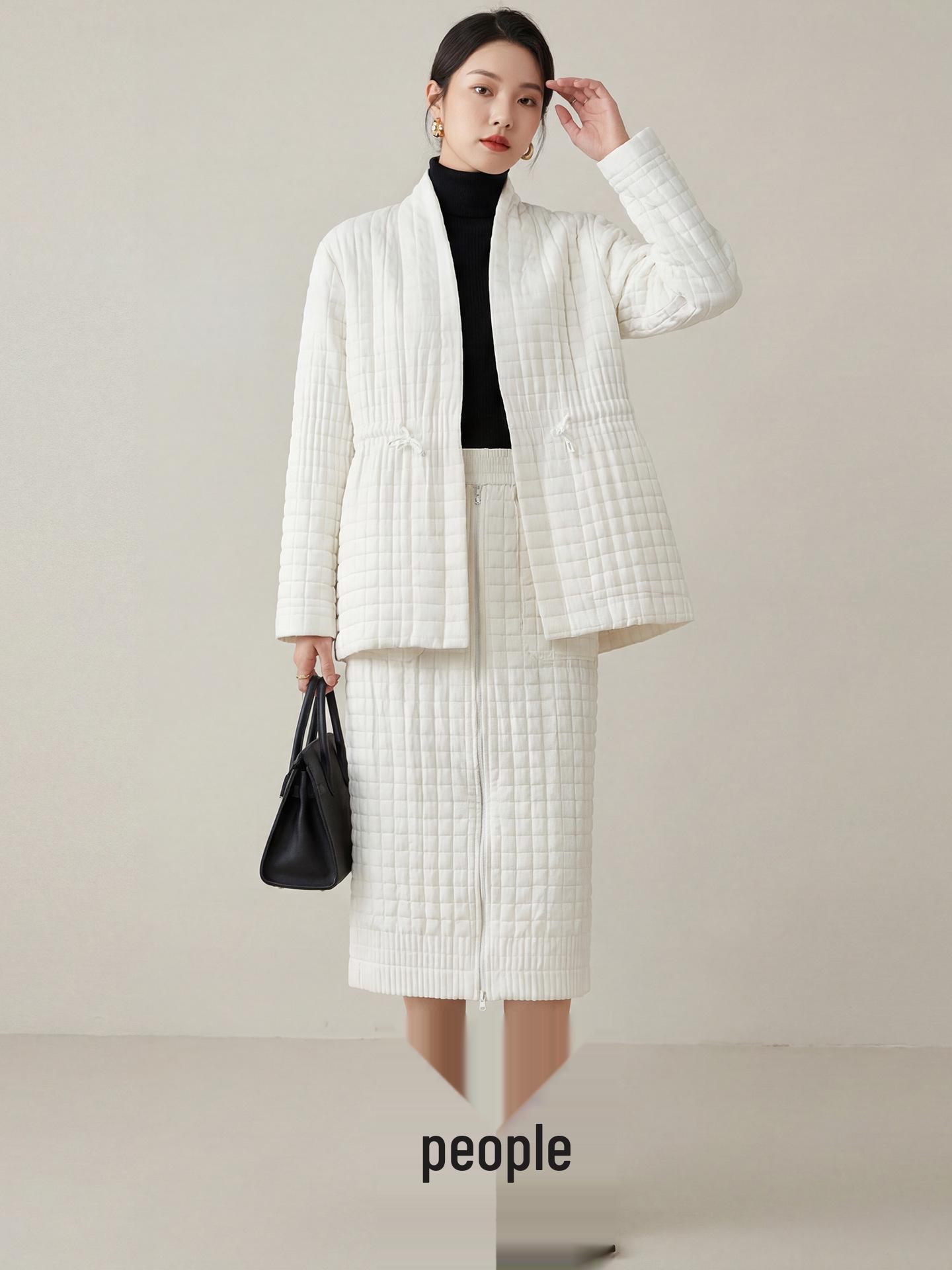 Miyake Women s Winter Skirt Suit: Stylish Korean Cotton Jacket & Versatile Straight-Leg Skirt Two-Piece Set Skirt Only
Miyake Women s Winter Skirt Suit: Stylish Korean Cotton Jacket & Versatile Straight-Leg Skirt Two-Piece Set Skirt Only