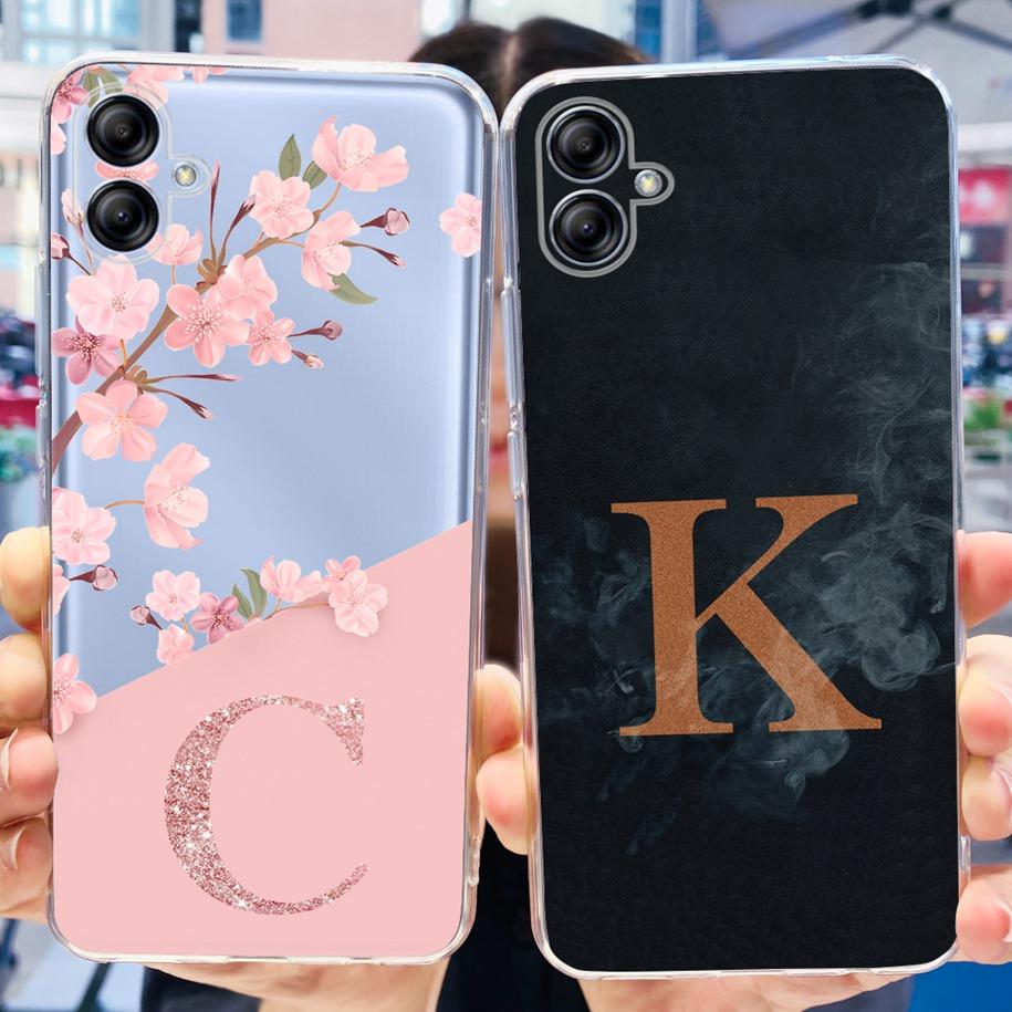 For Samsung Galaxy A04 Case A04e M04 F04 Phone Cover Fashion Flower Letters Silicone Soft TPU Funda For Samsung A04s A047F Coque For Samsung A04
For Samsung Galaxy A04 Case A04e M04 F04 Phone Cover Fashion Flower Letters Silicone Soft TPU Funda For Samsung A04s A047F Coque For Samsung A04