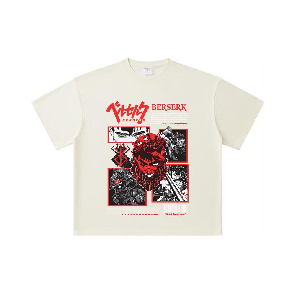 260 GSM Double Yarn 32 Count 100% Cotton Berserk V2 Guts Print Unisex Heavy Cotton T Shirt S
260 GSM Double Yarn 32 Count 100% Cotton Berserk V2 Guts Print Unisex Heavy Cotton T Shirt S