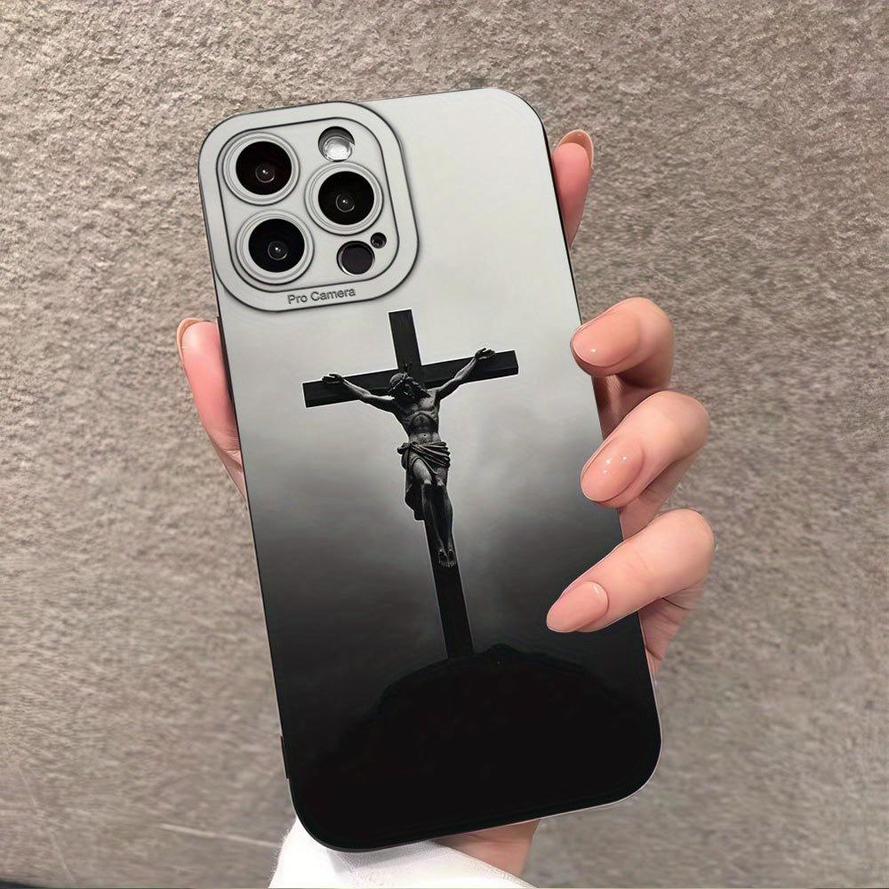Jesus on Cross Religious Pattern Phone Case for iPhone 17 16 15 14 13 12 11 16E Series Pro Max Plus Double Layer Protection iphone 15 Pro
Jesus on Cross Religious Pattern Phone Case for iPhone 17 16 15 14 13 12 11 16E Series Pro Max Plus Double Layer Protection iphone 15 Pro