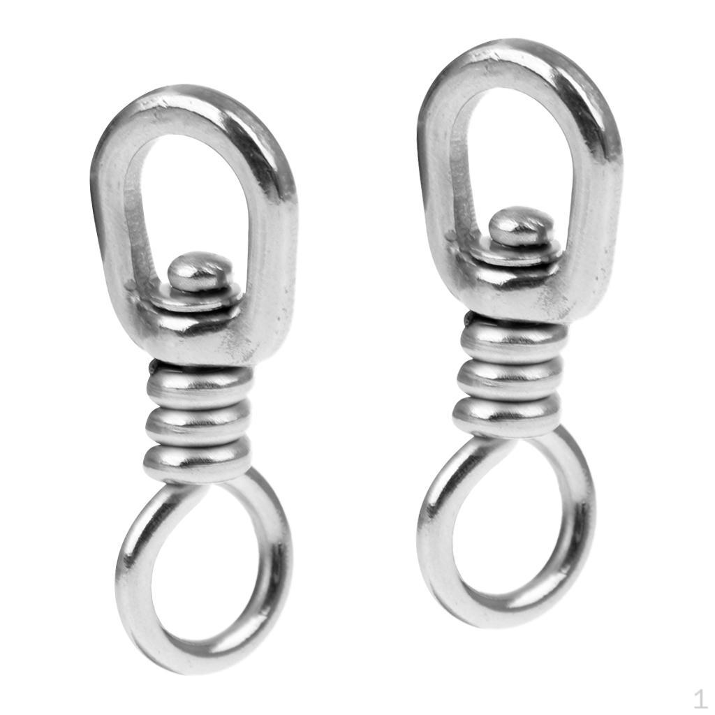 2Pcs Fishing 1#-5# Heavy Duty Quick Swivels Solid Rings Connector Saltwater 1#
2Pcs Fishing 1#-5# Heavy Duty Quick Swivels Solid Rings Connector Saltwater 1#