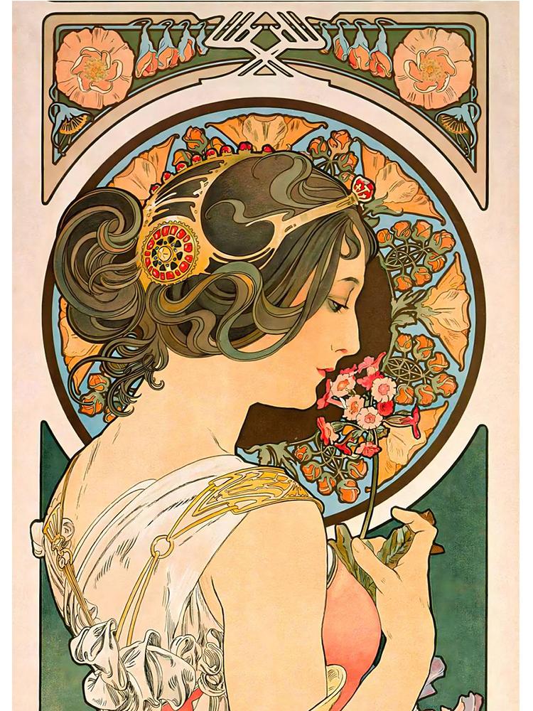 Винтажные постеры в стиле модерн, Альфонс Муха, печать на холсте, абстрактная женская настенная картина для гостиной, домашний декор 21x30cm No Frame
Винтажные постеры в стиле модерн, Альфонс Муха, печать на холсте, абстрактная женская настенная картина для гостиной, домашний декор 21x30cm No Frame