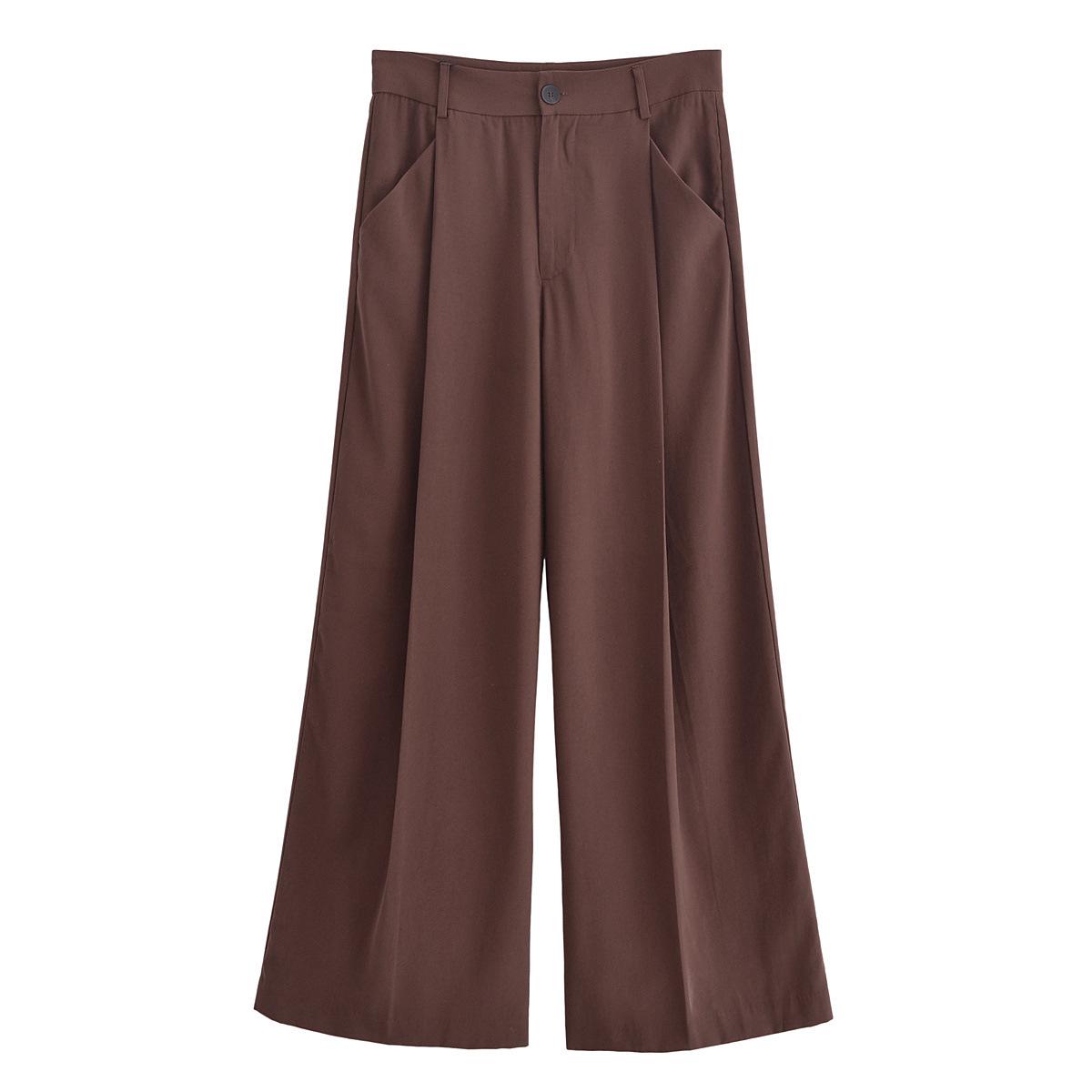 Spring 2025 Women s Slimming Straight-Leg Pleated Pants - Mid-Waist Casual Fit Extra Small
Spring 2025 Women s Slimming Straight-Leg Pleated Pants - Mid-Waist Casual Fit Extra Small