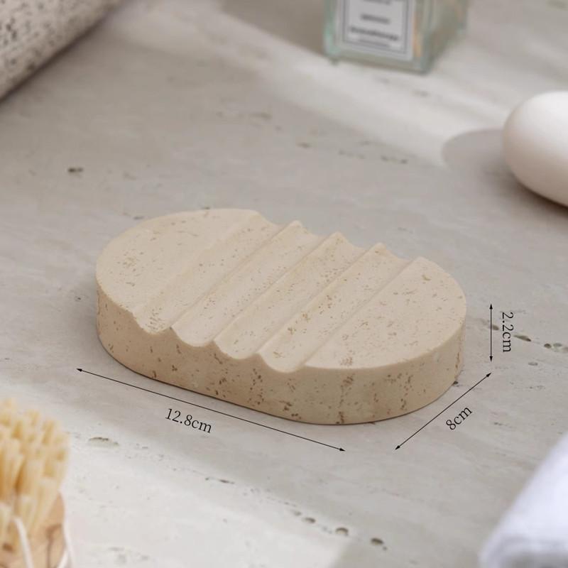 Бежевая известняковая мыльница в виде листа лотоса, принадлежности для ванной комнаты, подставка для хранения мыла, бытовой дренажный поддон для мыла, органайзер для ванной комнаты
Бежевая известняковая мыльница в виде листа лотоса, принадлежности для ванной комнаты, подставка для хранения мыла, бытовой дренажный поддон для мыла, органайзер для ванной комнаты