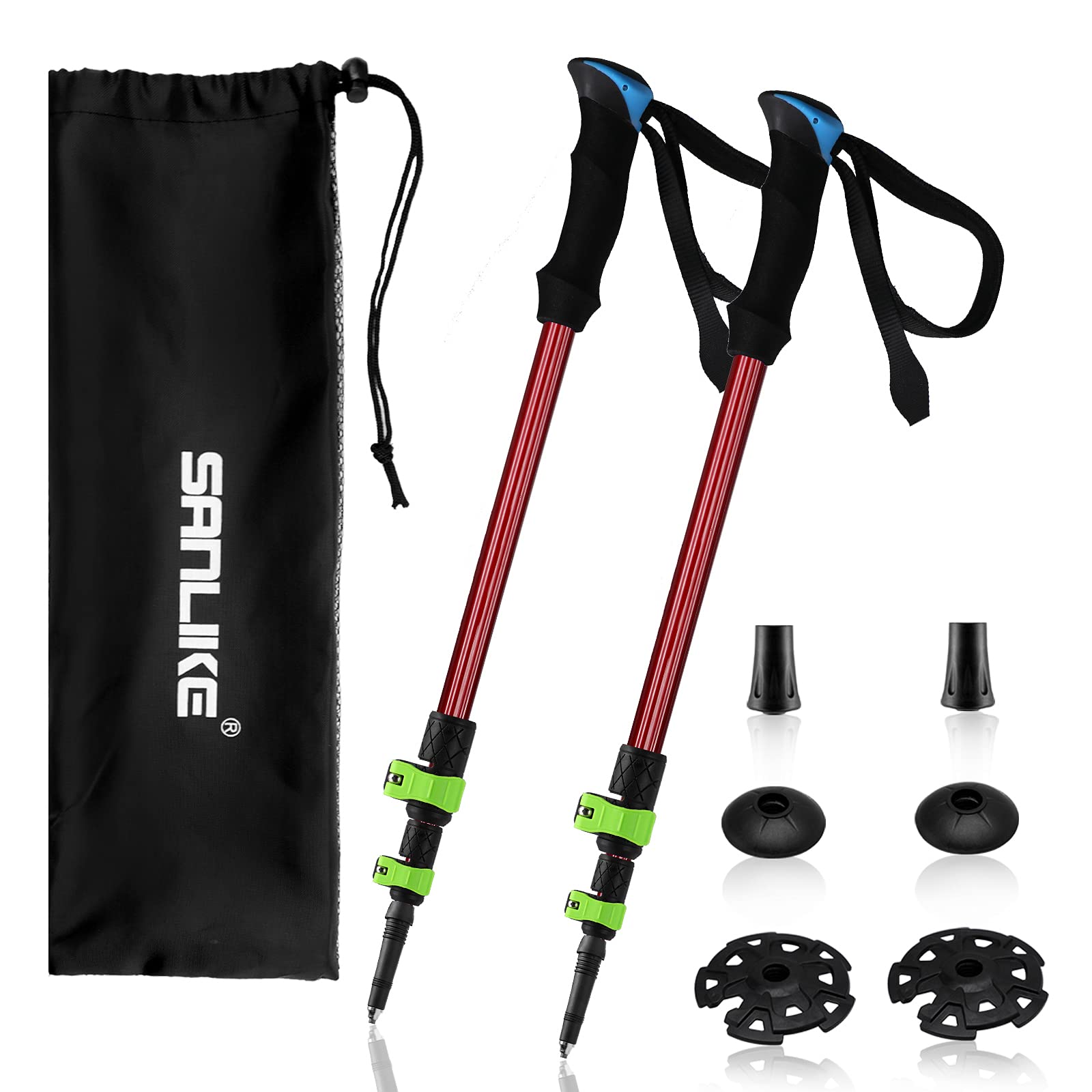 SANLIKE Trekking Carbon Mountain Climbing Trekking Mountain EVA Mountain Outdoor Японский набор инструкций из красного шеста, приклада, палки, складной, для восхождения,
SANLIKE Trekking Carbon Mountain Climbing Trekking Mountain EVA Mountain Outdoor Японский набор инструкций из красного шеста, приклада, палки, складной, для восхождения,