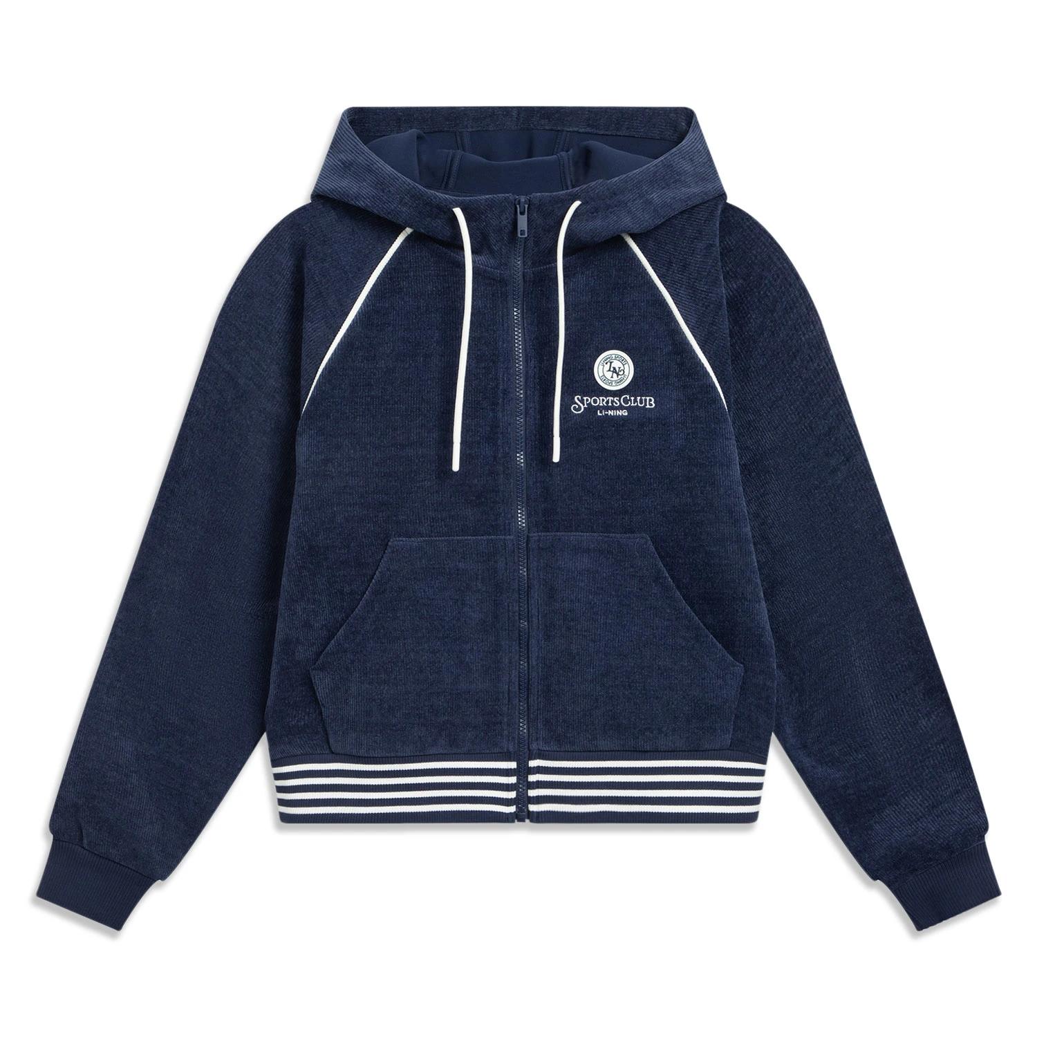 Li Ning Sports Lifestyle Series Кардиган с капюшоном в полоску с надписью Универсальная толстовка Женская толстовка AWDVD40-3 M
Li Ning Sports Lifestyle Series Кардиган с капюшоном в полоску с надписью Универсальная толстовка Женская толстовка AWDVD40-3 M