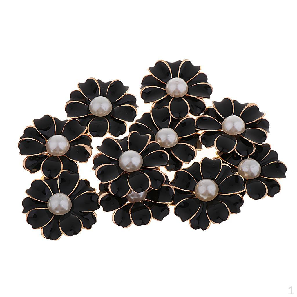10 шт. Пелюстки з перламутровими стразами і квітковими ґудзиками з кришталевою плоскою спинкою для ювелірних виробів своїми руками – ручної роботи black +pearl
10 шт. Пелюстки з перламутровими стразами і квітковими ґудзиками з кришталевою плоскою спинкою для ювелірних виробів своїми руками – ручної роботи black +pearl