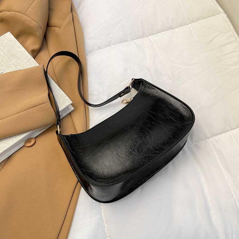 Нишевая повседневная сумка-подмышка с высокой текстурой, новая трендовая однотонная высококлассная универсальная портативная сумка через плечо чёрный
Нишевая повседневная сумка-подмышка с высокой текстурой, новая трендовая однотонная высококлассная универсальная портативная сумка через плечо чёрный