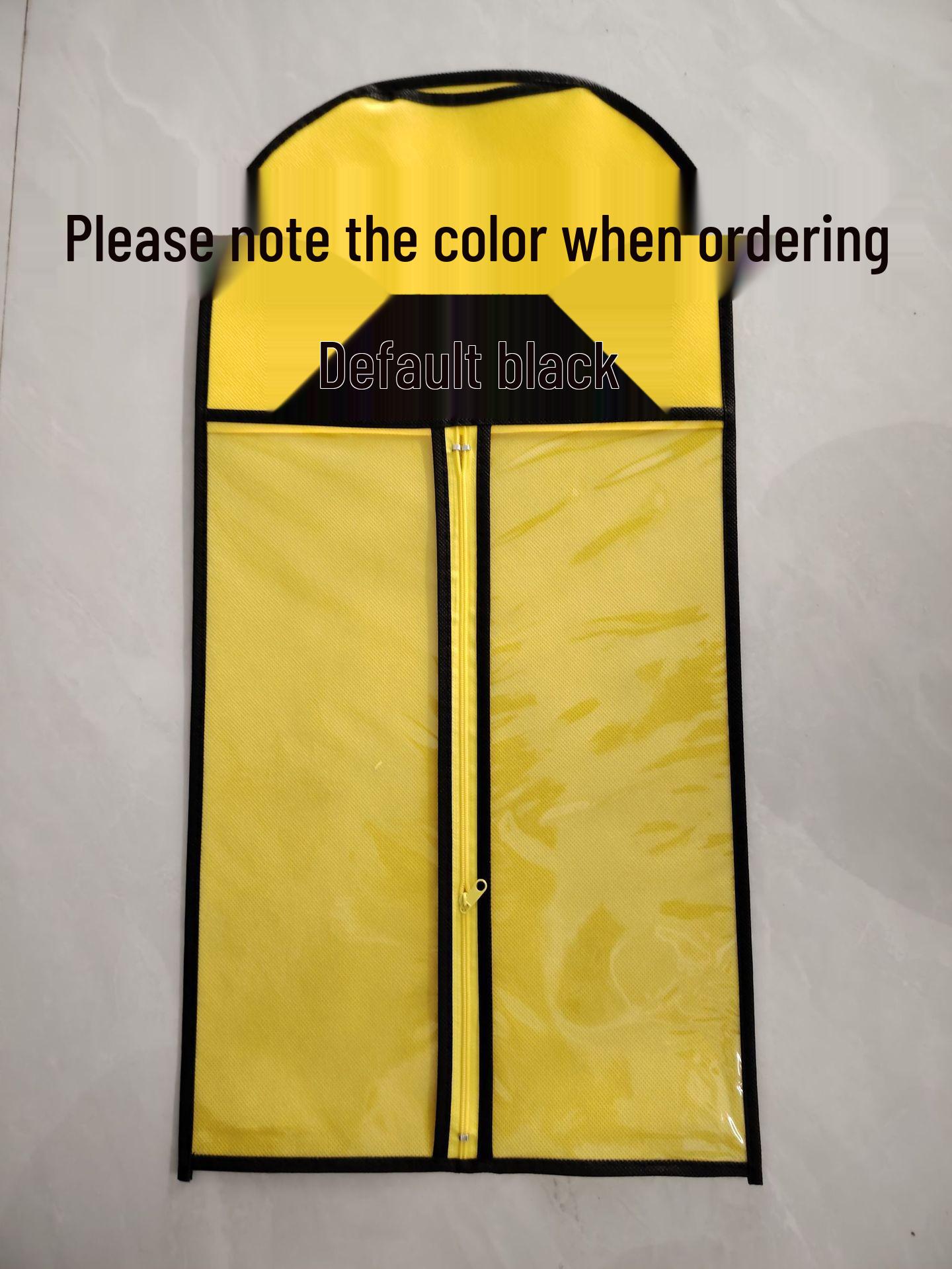 Moisture & Dust-Resistant Non-Woven Garment Bag for Suits & Wigs
Moisture & Dust-Resistant Non-Woven Garment Bag for Suits & Wigs