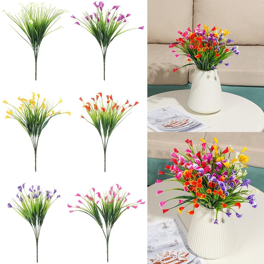 Floral Arrangement Mini Artificial Calla Wedding Lily Aquatic Fake Plants Table Decoration фіолетовий
Floral Arrangement Mini Artificial Calla Wedding Lily Aquatic Fake Plants Table Decoration фіолетовий