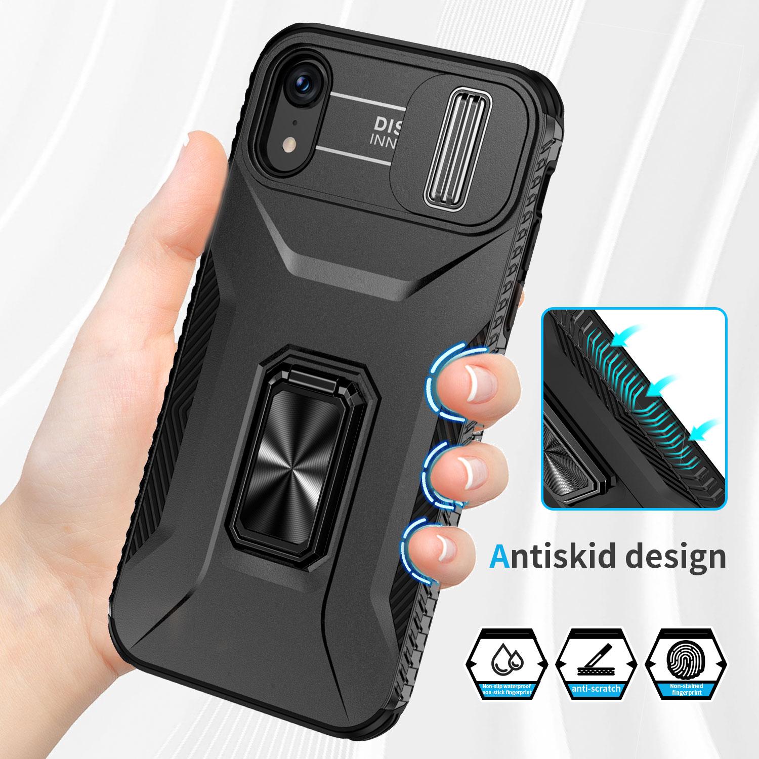 For iPhone XR Case TPU+PC Ring Kickstand Phone Cover Support Magnetic Car Mount Grey Green+Pink
For iPhone XR Case TPU+PC Ring Kickstand Phone Cover Support Magnetic Car Mount Grey Green+Pink