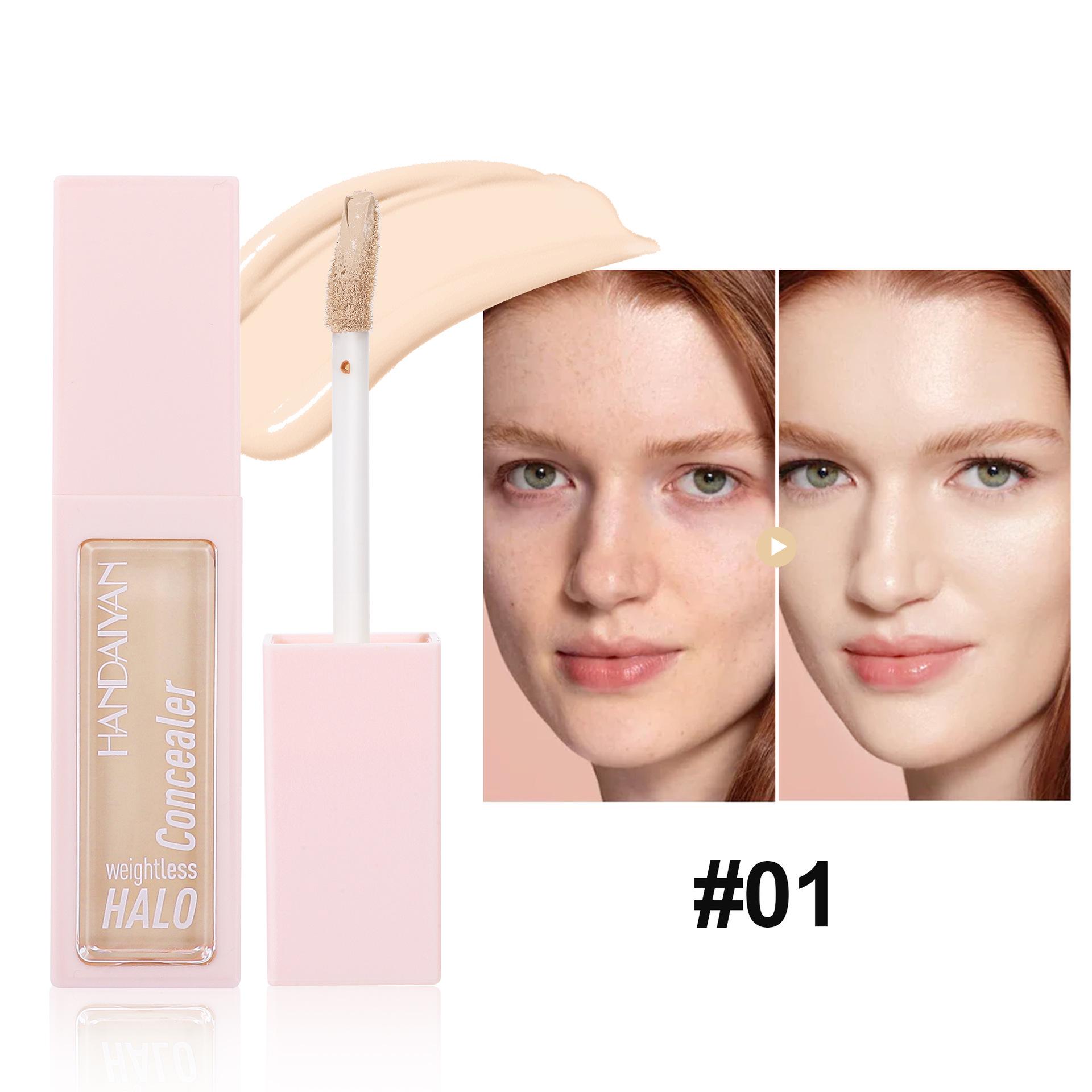 Handaiyan 8-Color Long-Lasting Concealer Stick: Invisible Pores, No Caking, Acne Scar Coverage, Liquid Formula 10 ml
Handaiyan 8-Color Long-Lasting Concealer Stick: Invisible Pores, No Caking, Acne Scar Coverage, Liquid Formula 10 ml
