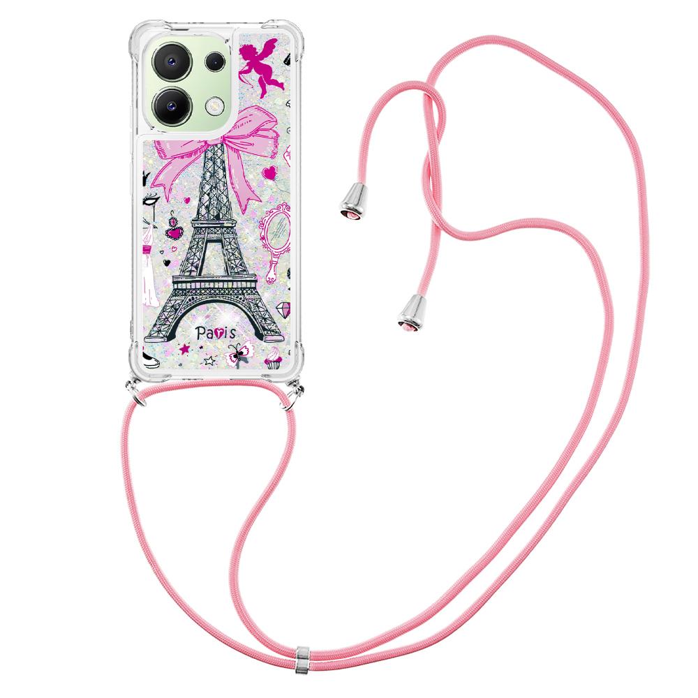 For Xiaomi Redmi Note 13 4G TPU Case with Lanyard Quicksand Pattern Print Phone Cover Mirror/Tower
For Xiaomi Redmi Note 13 4G TPU Case with Lanyard Quicksand Pattern Print Phone Cover Mirror/Tower